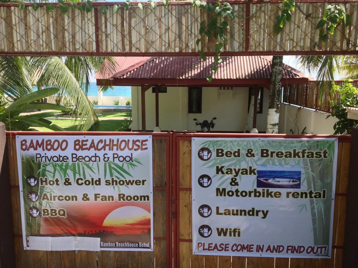 Bamboo Beachhouse Dormitory Garcia Hernandez Zewnętrze zdjęcie